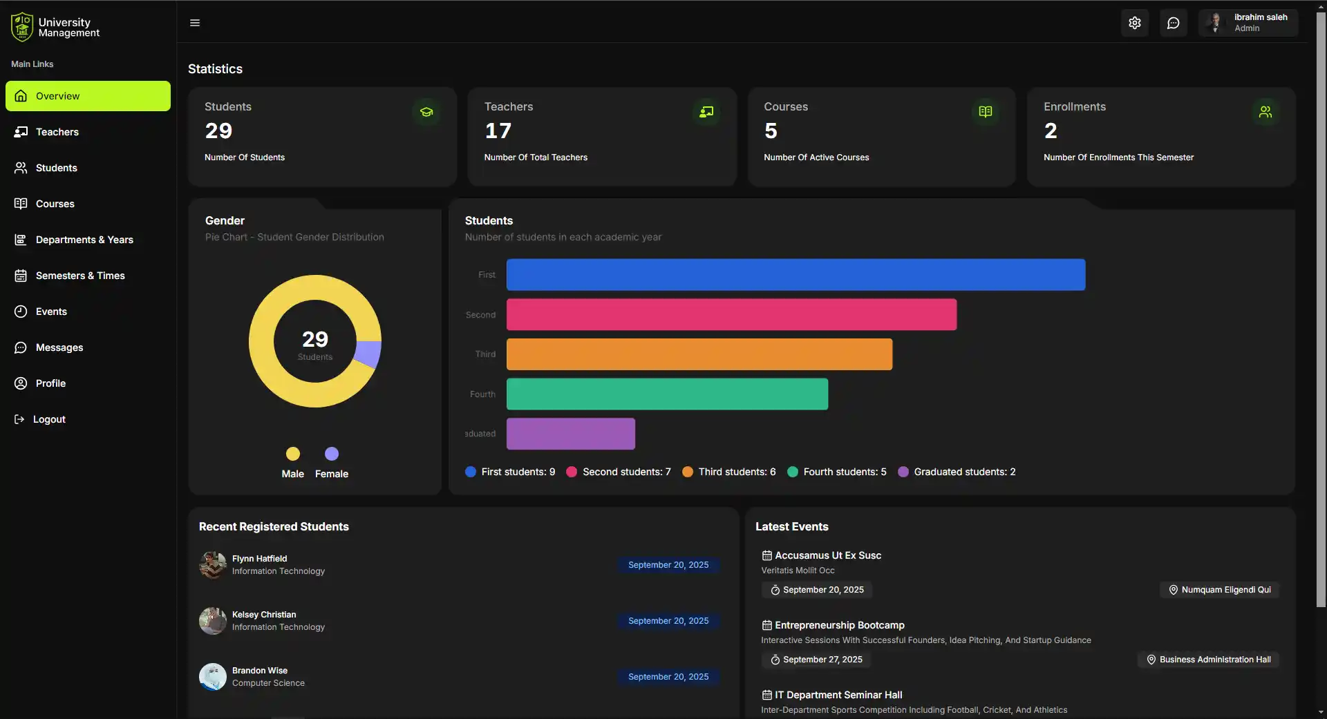 University Management System image-0