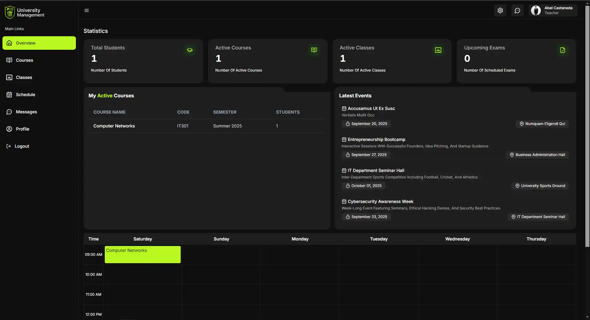 University Management System image-6